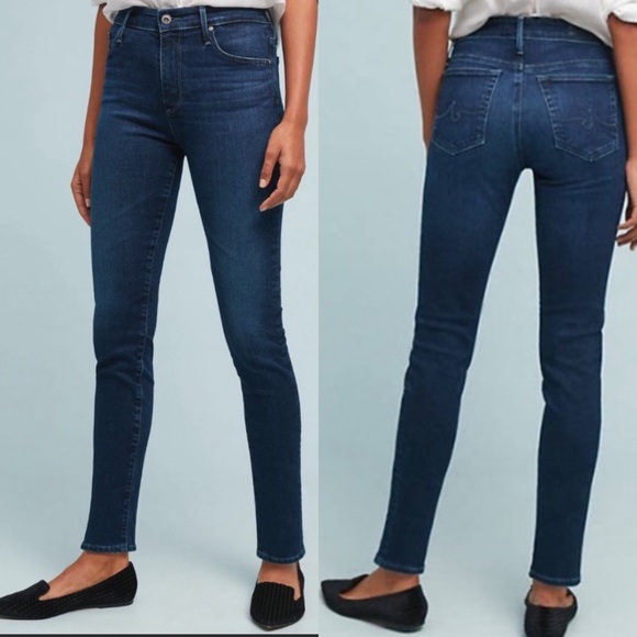 ag stevie high rise ankle jeans